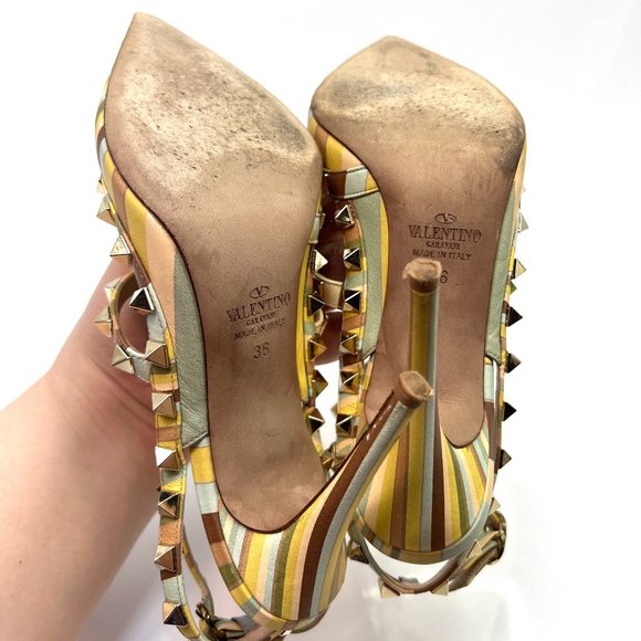 🌷❤️🔥SPRING SALE 🔥 FINAL PRICE🌷💥Valentino Garavani Rockstud Heels 36 - Picture 6 of 12